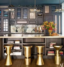 Handmade Gold bar stoles