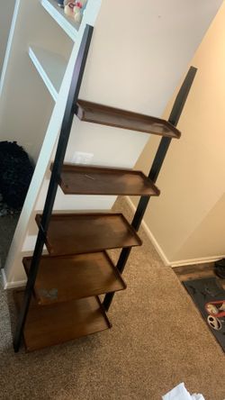 Ladder shelf