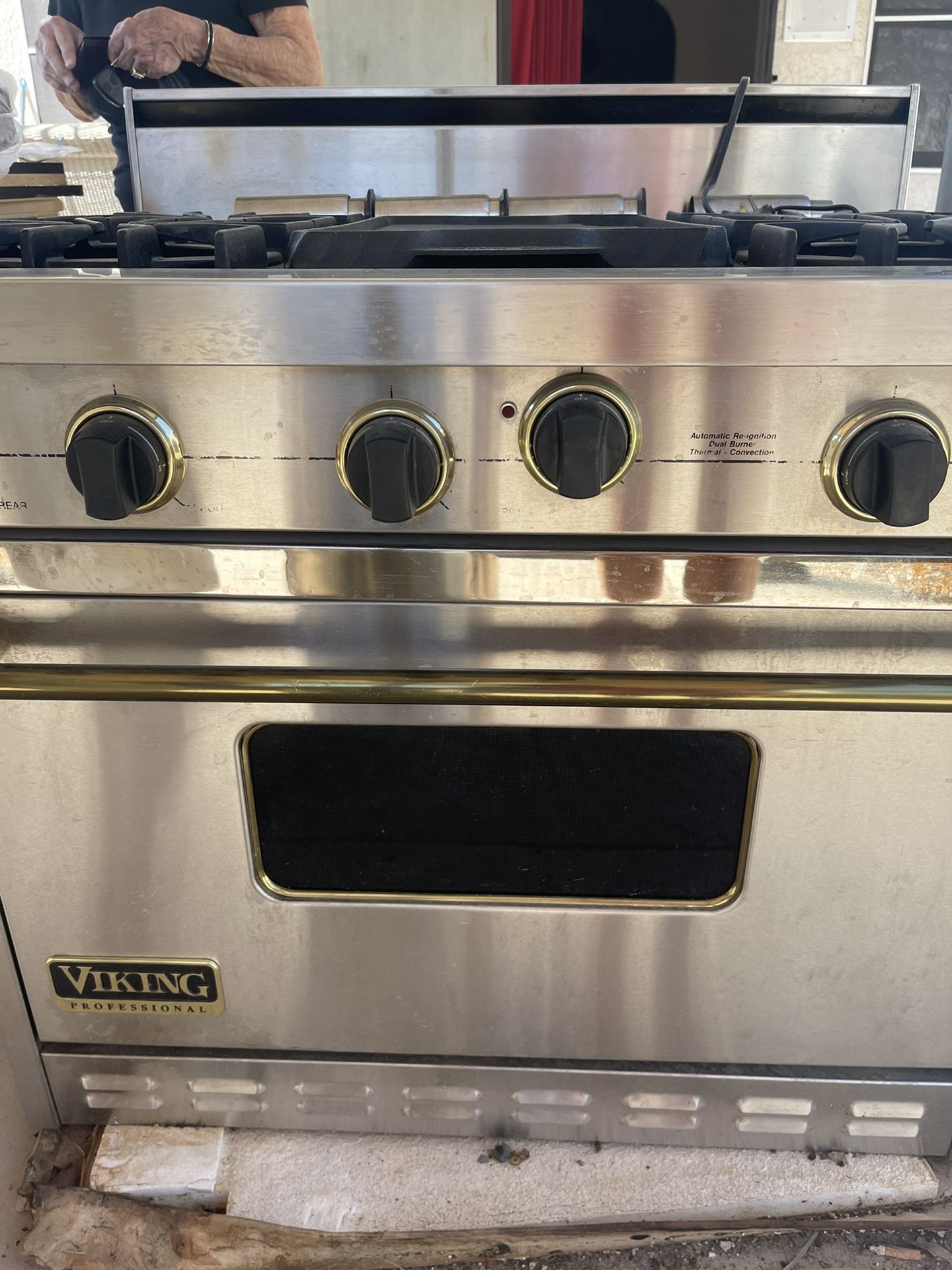 Viking professional stove