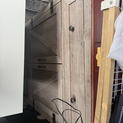 Bar and storage unit cabinet