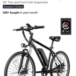 Electric Bike + Child Seat