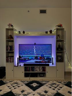White Entertainment Center