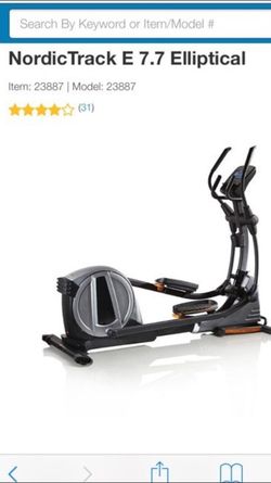 Nordictrack elliptical e7 7 sale