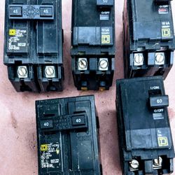 Electrical Breakers $10 Each
