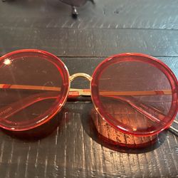 Hot Pink Sunglasses