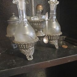  Antique Cruet Set. 