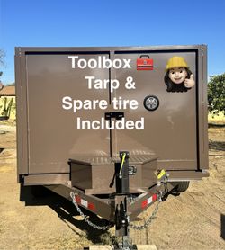 New 8x4x12 Scissor Lift Hydraulic Dump Trailer Loaded With Accessories 🔥
