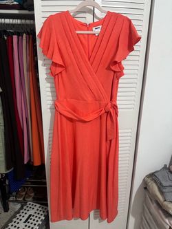 DKNY Coral Midi Dress - 6