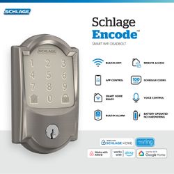 Schlage Encode™ Smart WiFi Deadbolt