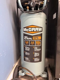 McGraw 21 Gallon 175 PSI Air Compressor