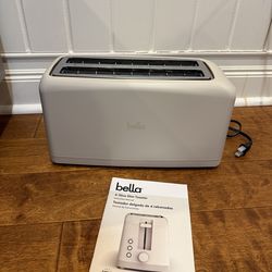 Bella 4 Slice Slim Toaster, Fits-anywhere™ Kitchenware