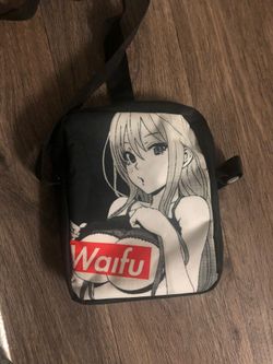 Anime crossbody purse. Bought it to match my cosplay outfit which I’ll post separately. Halloween costume contest winner.