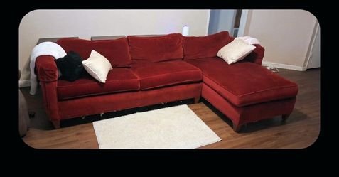 FREE Red Sectional Sofa