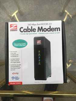 Cable Internet Modem Thumbnail