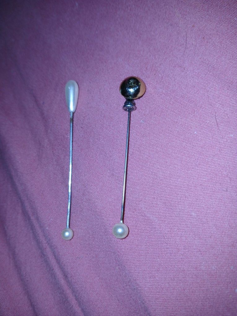 Stick Pins Pearl