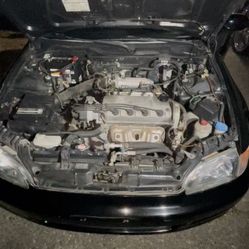 Honda D16Z6 Single Cam With Matching Transmission