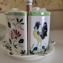 Japan Vintage Sealy Round Spice Holder