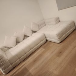 Brand New Boneless Couch L - shaped Sofa For Living Room 