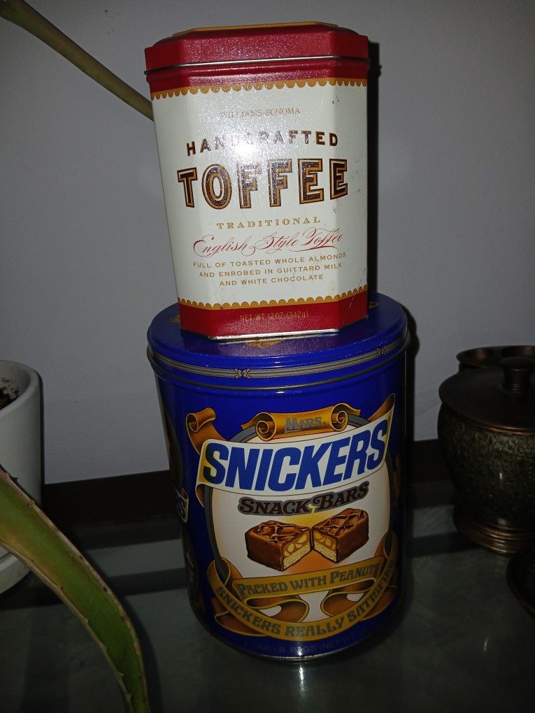 Cookie And Candy Tins