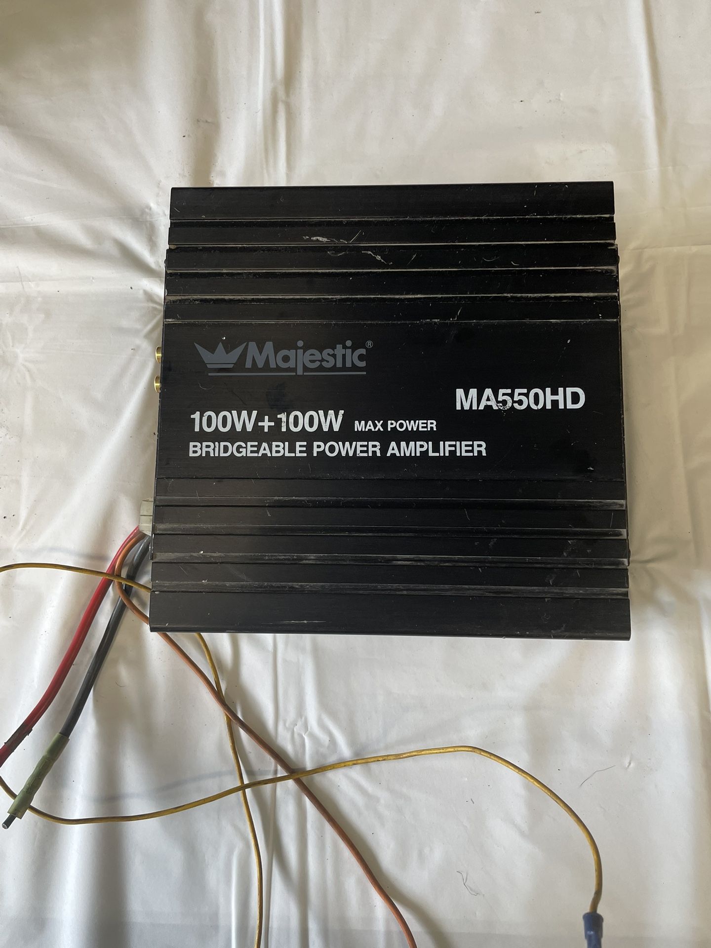 Majestic 100W + 100W Amplifier