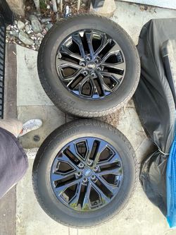 20” OEM wheels and tires Ford f-150