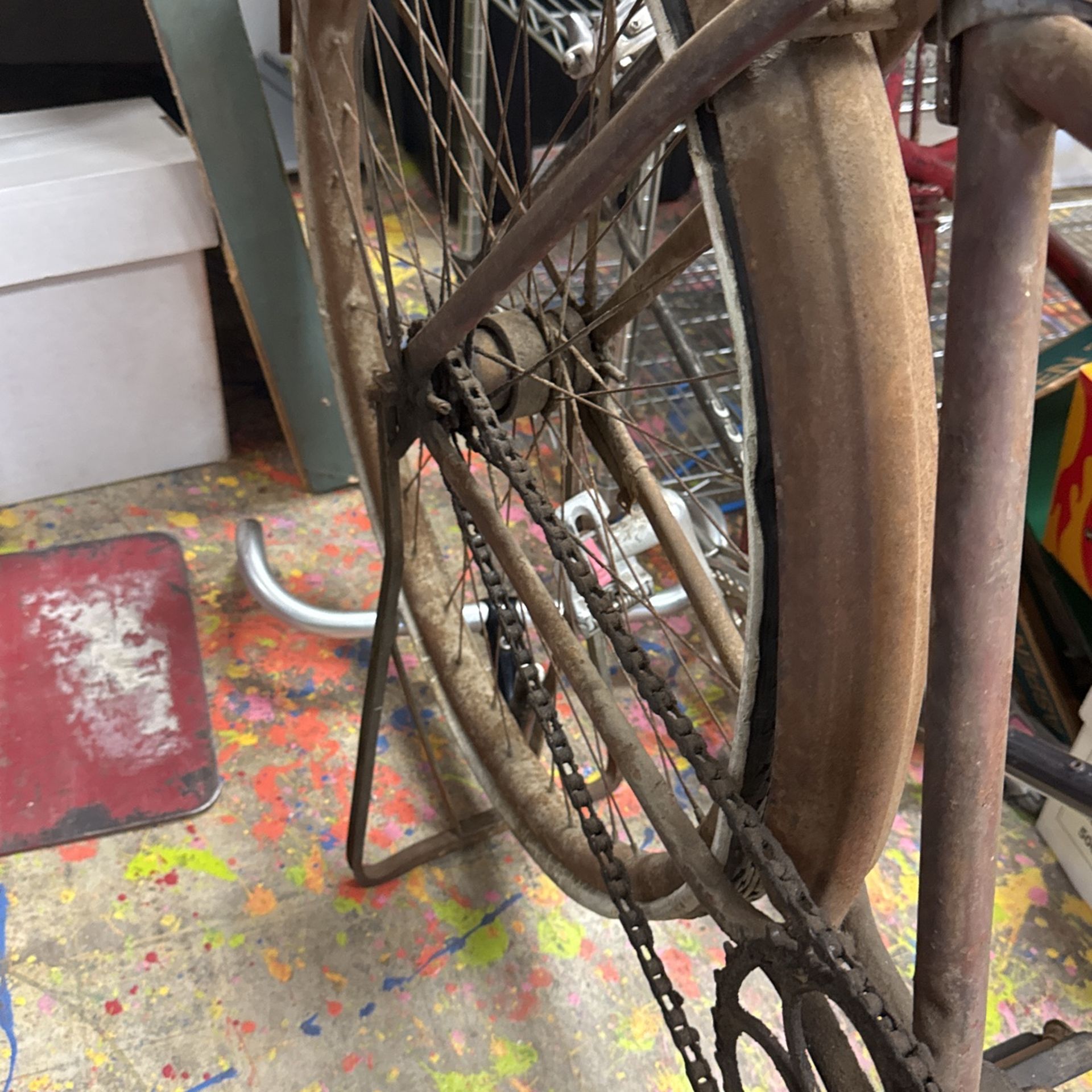 Vintage Antique Bike Collectibles & Art