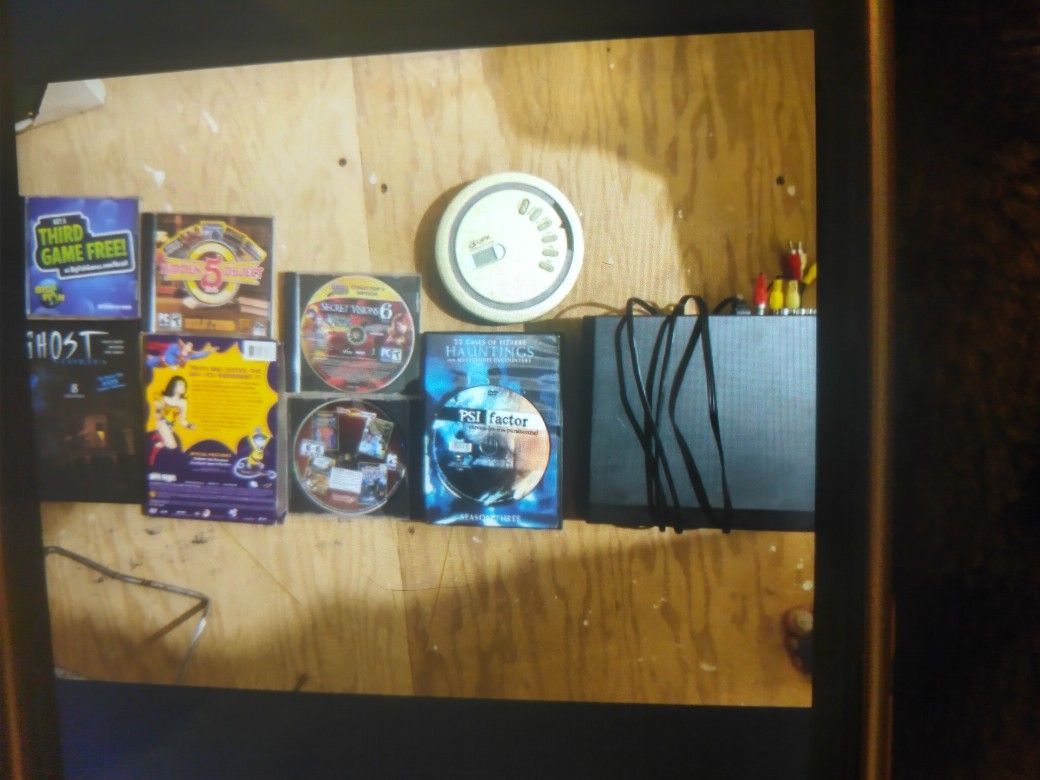 Lot Of Gaming Dvds, Music Cd Player, External Dvd/Cd Player