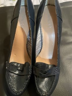 Nine&Co Dark blue Heels|Size 10M