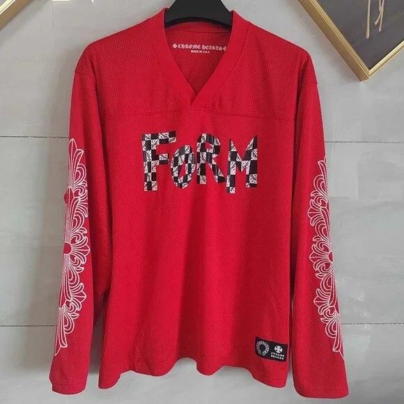 Chrome Hearts Matty Boy Mesh Red Jersey L