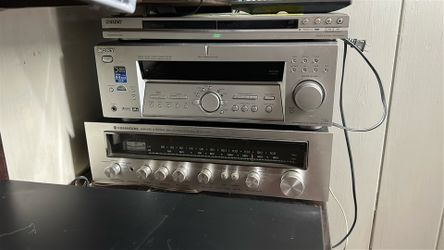 SONY KENWOOD STEREO RECEIVER DVD CD PLAYER