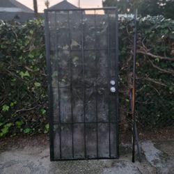 Metal Security Door With Frame 36x80 