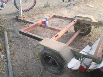 Flat bed trailer 4feet × 40inches