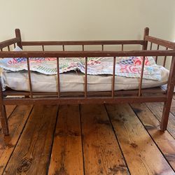 Antique Doll Crib