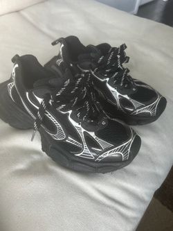 Balenciaga Track Sneakers Black and White