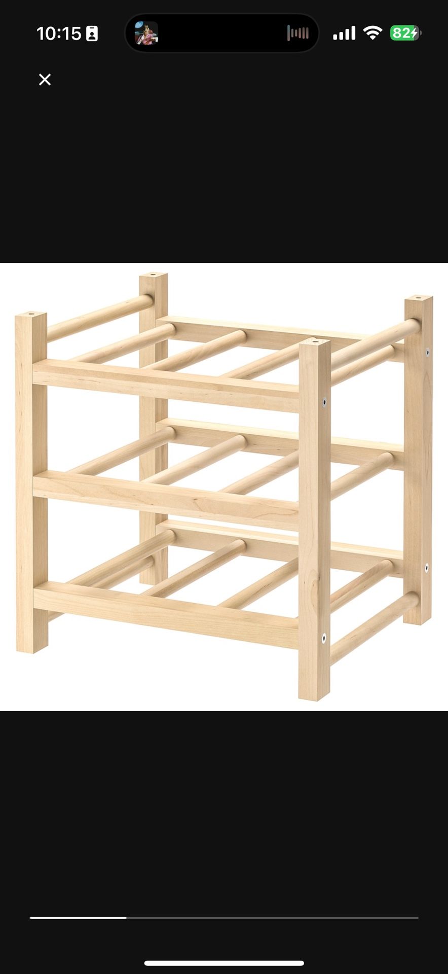 IKEA Hutten Wine Rack