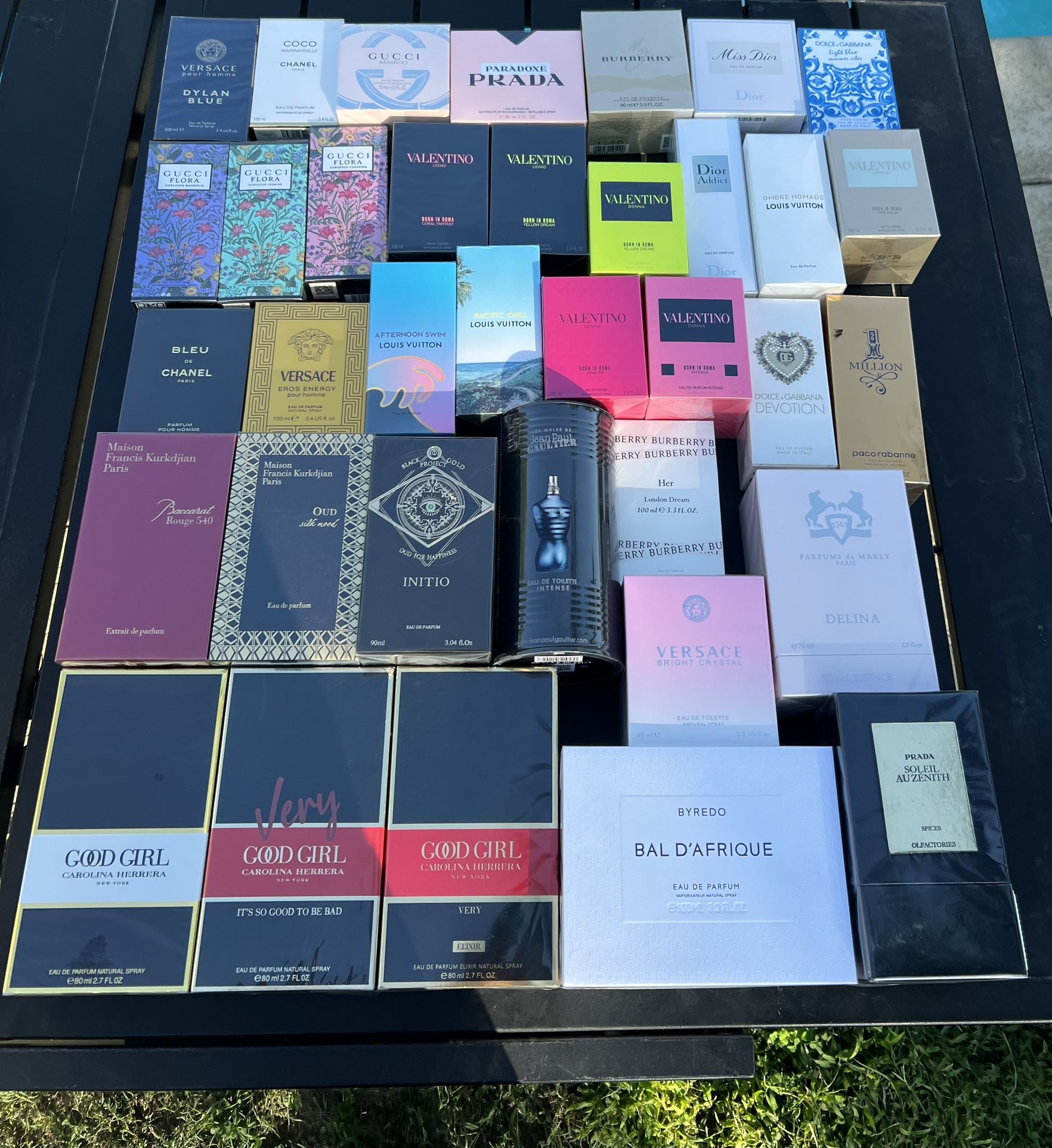 Brand new men and female perfumes all sealed still in box brand new