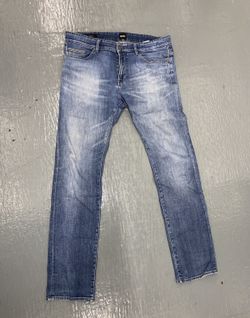 Hugo Boss Candiani Jeans Men’s 34x32 Finest Italian Fabric Stretch Italy