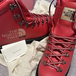 Gucci North Face Boots