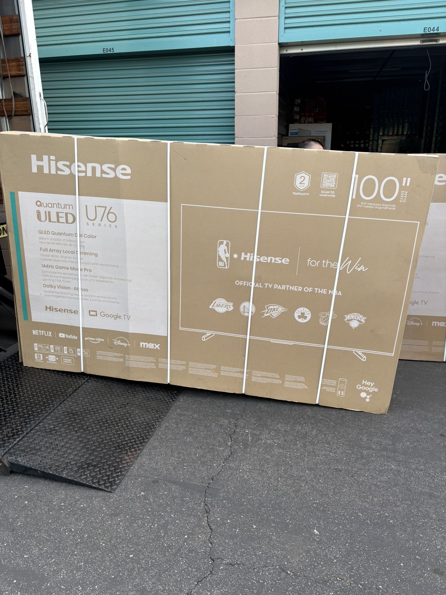HISENSE - 100” U7QG SERIES MINI LED UHD 4K SMART TV
