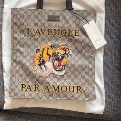 Gucci L’Aveugle Par Amour Tote Bag