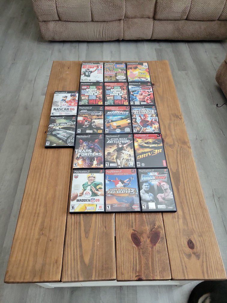 Lot of 14 PS2 Games 