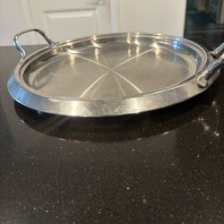 Stainless Steel Serving Platter & Chafing Dish & Ice Bucket