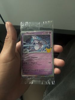 Mewtwo 30th anniversary card