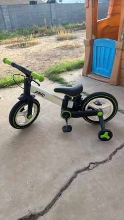 JMMD Kids Balance Bike with Training Wheels