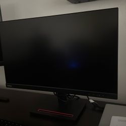 Lenovo ThinkVision S24e-20 23.8" Full HD WLED LCD Monitor - 16:9 - Raven Black