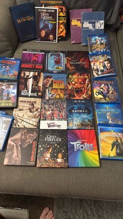 4K Bluray Steelbooks, Batman, Horror & More