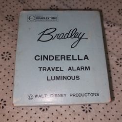 Vintage Cinderella Alarm Clock