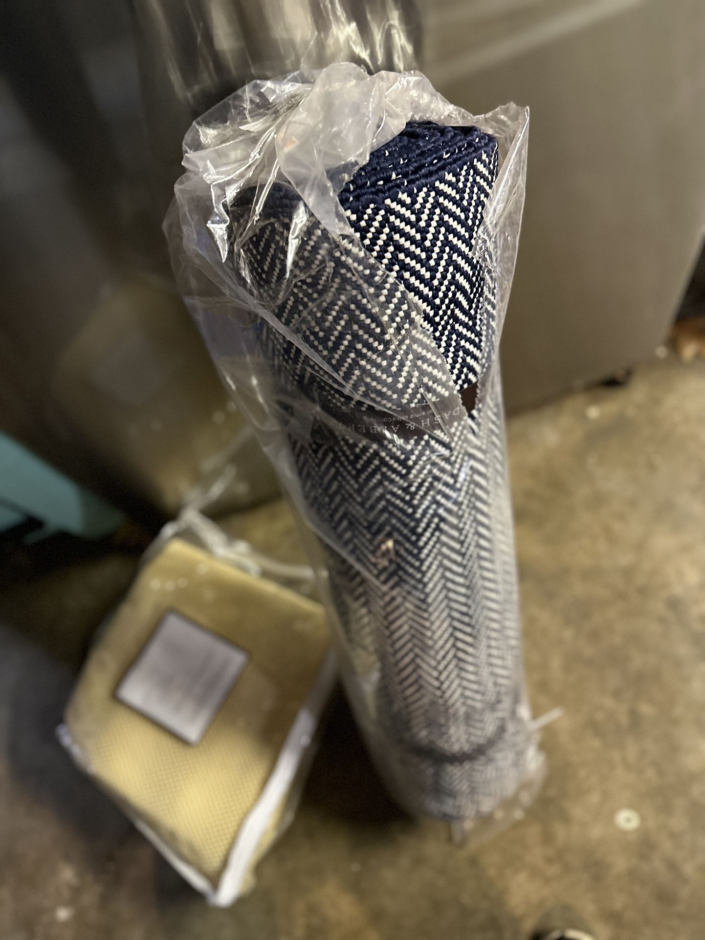 Brand New Herringbone Runner Rug