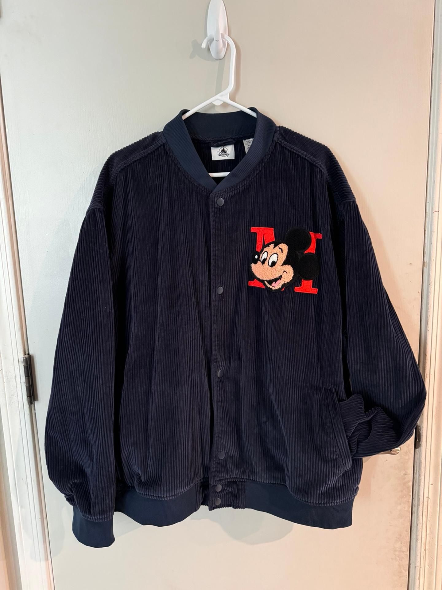 Mickey Mouse Corduroy Bomber Jacket