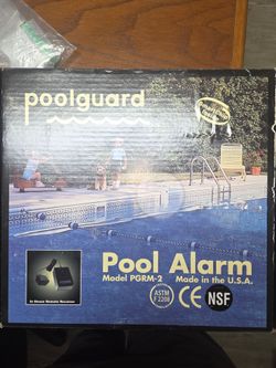 NEW Poolguard PGRM-2 Pool Alarm w/ Remote Receiver – Factory Sealed